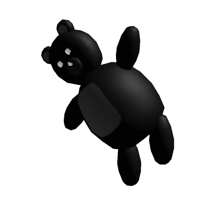 [HAND] Cute Black Chunky Bear