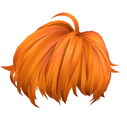 Stylish Messy Spiky Anime Boys Emo Hair (orange)