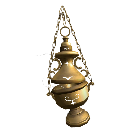 Incense Gaian Temprit Gold Holder