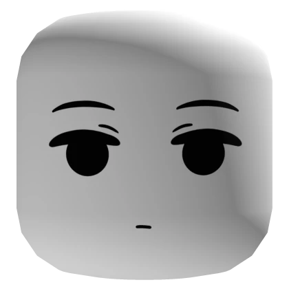Bored Boy Omori Face - White