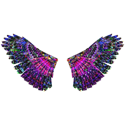 VHS Glitch Wings [Animated]