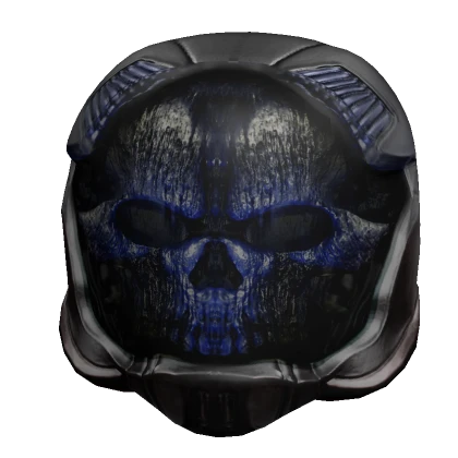 Blue Space Skull