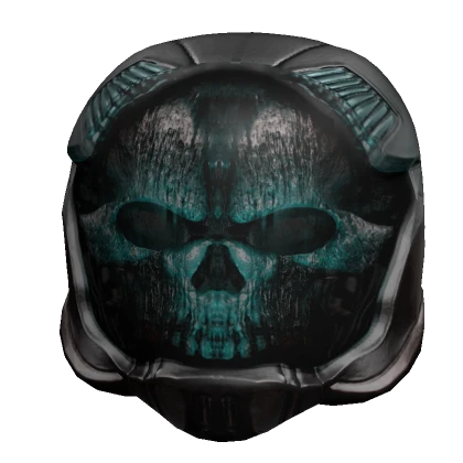 Blue Space Skull