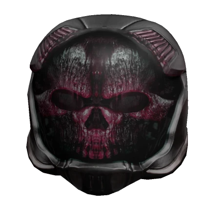 Pink Space Skull