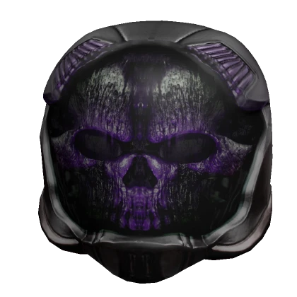 Purple Space Skull