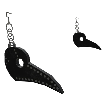 Doctor Earring [Black]