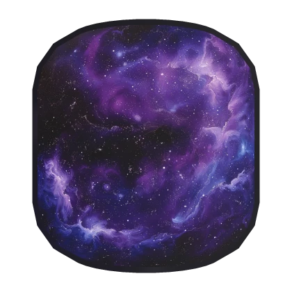 purple cosmic Nebula head