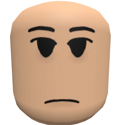 Light Neutral Face [Black Eyes]