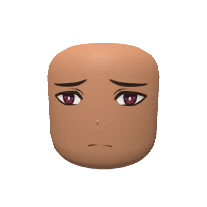 Anime Face Head - Tan