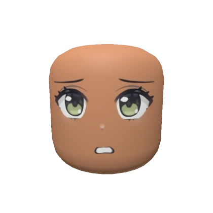 Delightful Anime Face Head - Tan Nougat