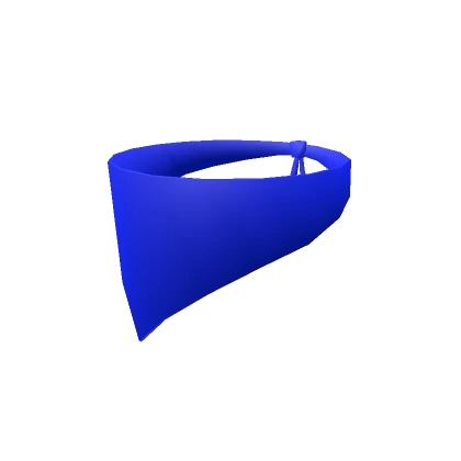 Dark Blue Bandana Mask - Cartoony