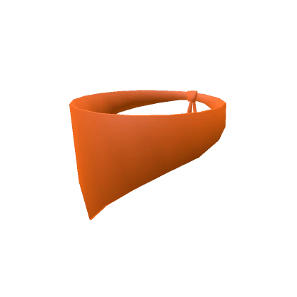 Orange Bandana Mask - Cartoony