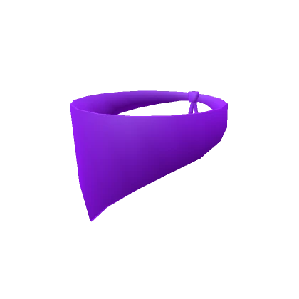 Purple Bandana Mask - Cartoony