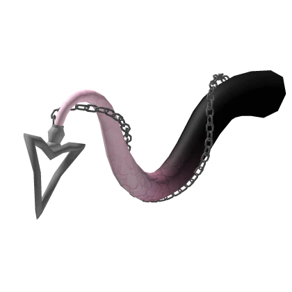 Cute Demonic Chained Tail (Pink)