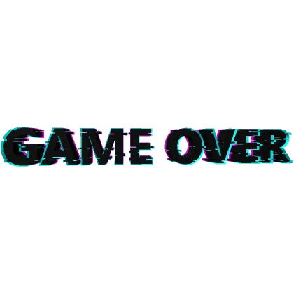 Glitched Game Over