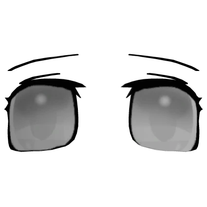  ˶ ｡⩌'‸'⩌｡˶  worried anime eyes white