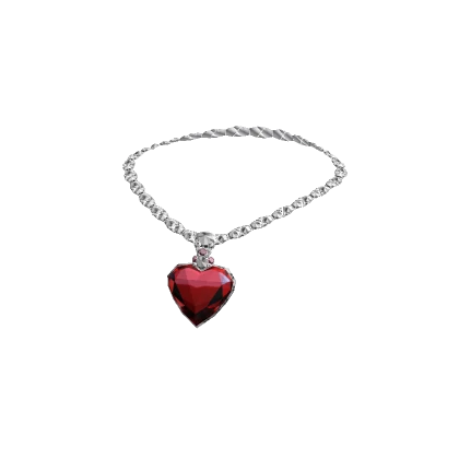 Elegant Valentines Heart Necklace