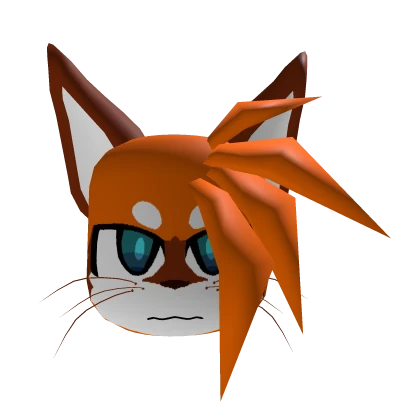 Orange Fox Head