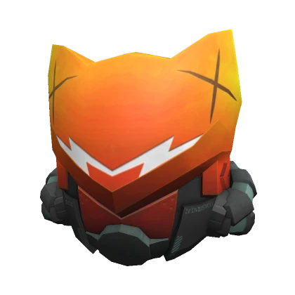 ORANGE - Mech Armored Helmet