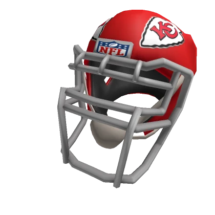 NFL Kansas City Chiefs football helmet