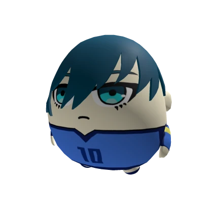 Rin Itoshi - Fat Plush 💙 ⚽️