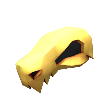 Gold Dragon Skull