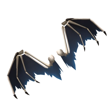 White Dragon Bone Wings (Blue)