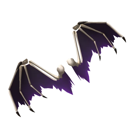 White Dragon Bone Wings (Purple)