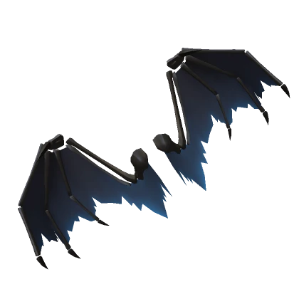 Black Dragon Bone Wings (Blue)