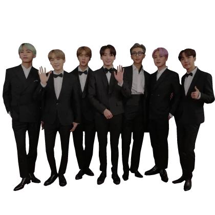 BTS Kpop Back Buddy Cutout