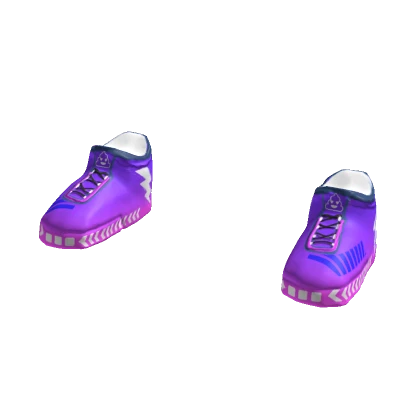 FANCY SNEAKERS - Neon Purple Grape