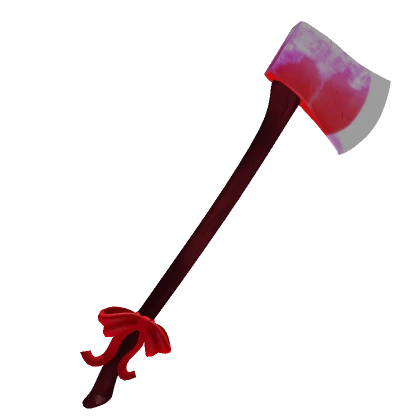 Cute Axe [Red with Simple Bow]