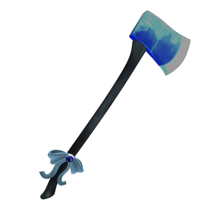 Cute Axe [Blue with Eye Bow]