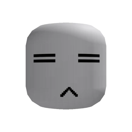 Tired Annoyed Pixel Face