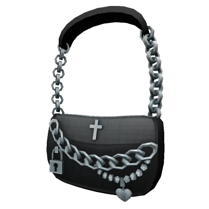 Trendy Goth Shoulder Bag