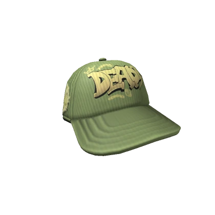 Green Y2K Deads cap