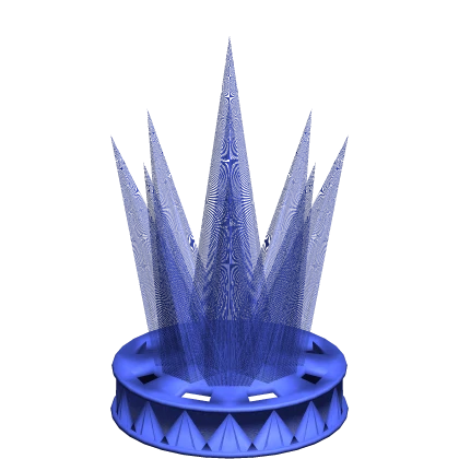 Blue Ice Crown of the Illuminati