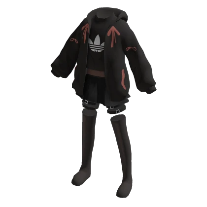 adidas Y2k Alternative Outfit