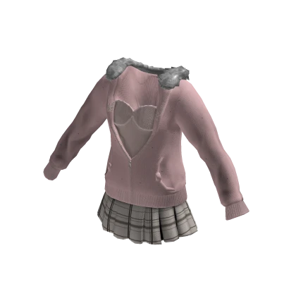 Coquette Shoujo Girl Outfit Pink