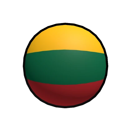 Countryball Mask: Lithuania