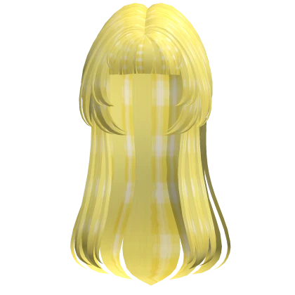 cute harajuku pastel yellow plaid anime hime cut