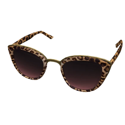 leopard social glasses
