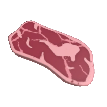 raw steak