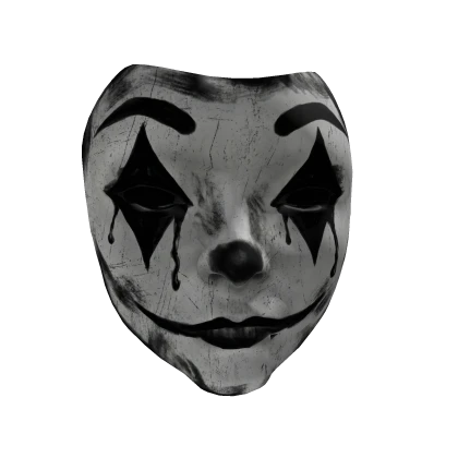 Jester Shell | Crying Clown Mask
