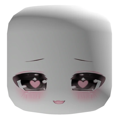 ♡ crazy anime face mask kawaii 