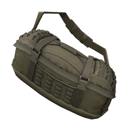 Tan MLTRY Duffel Bag (1.0)