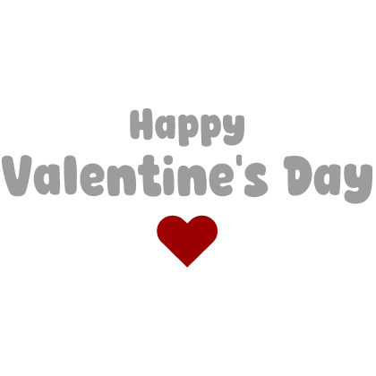 [🌹] Happy Valentines Day Sign