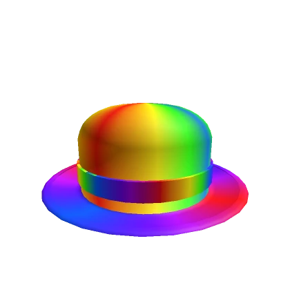 Polychromatic Bowler (For Top Hats)