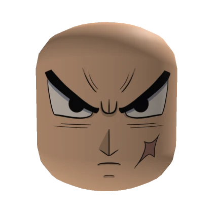 Bardock Evil anime face