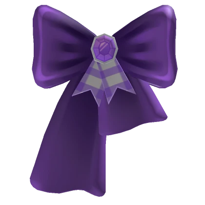 Adorable Purple Bow